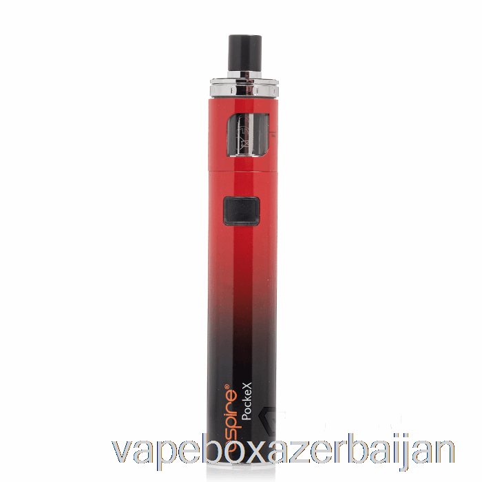 Vape Baku Aspire PockeX AIO Starter Kit [ANNI] Red Gradient